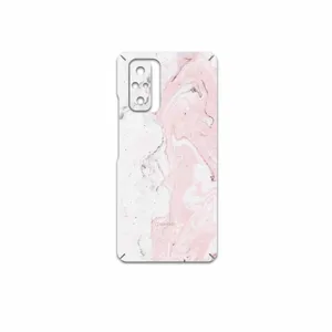 MAHOOT Blanco-Pink-Marble Cover Sticker for Xiaomi Redmi Note 10 Pro Max