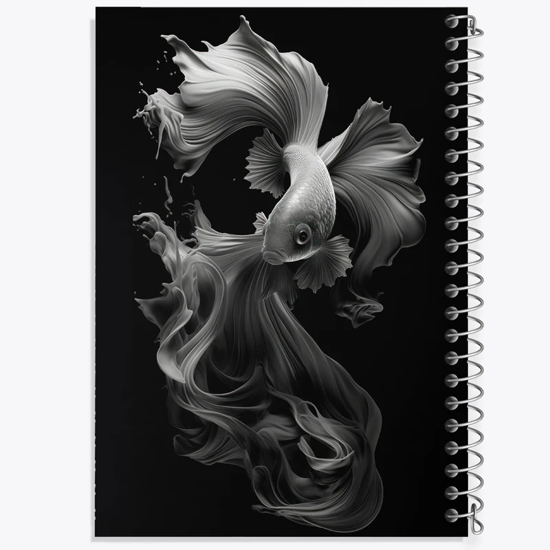 دفتر لیست خرید 50 برگ خندالو طرح ماهی کد F2637