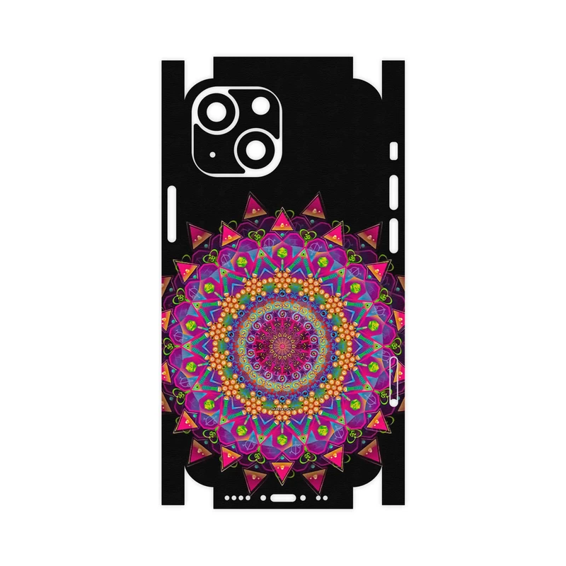 برچسب پوششی ماهوت مدل Mandala Design 5-FullSkin مناسب برای گوشی موبایل اپل iPhone 13 Mini