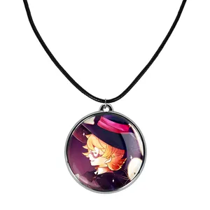گردنبند خندالو مدل جانسون و اکو انیمه جادوگران کوچک Little Witch Academia کد 2286922867