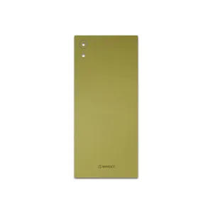 MAHOOT Matte-Gold Cover Sticker for Sony Xperia XA1
