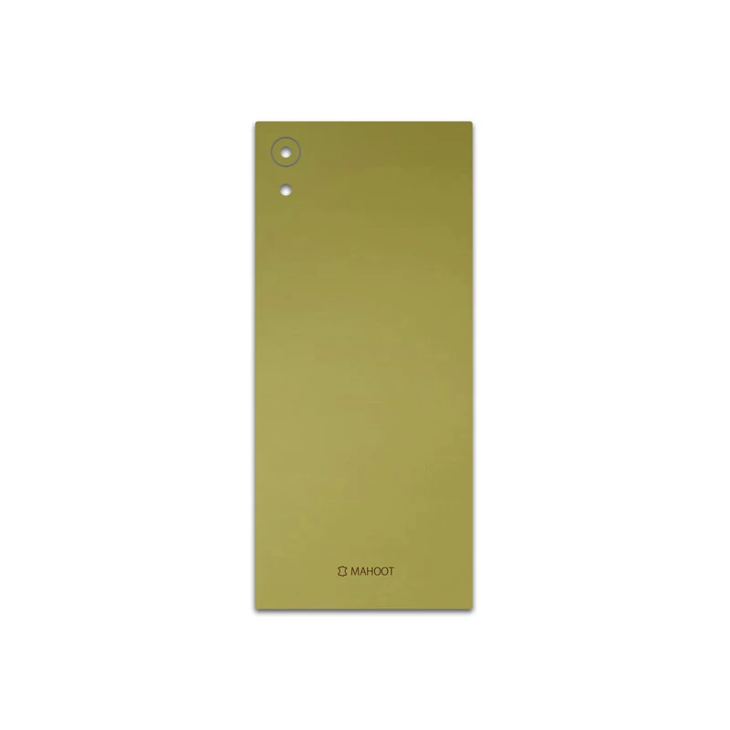 برچسب پوششی ماهوت مدل Matte-Gold مناسب برای گوشی موبایل سونی Xperia XA1