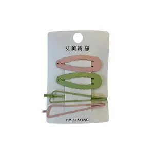 گیره مو زنانه مدل H-501 بسته 4 عددی