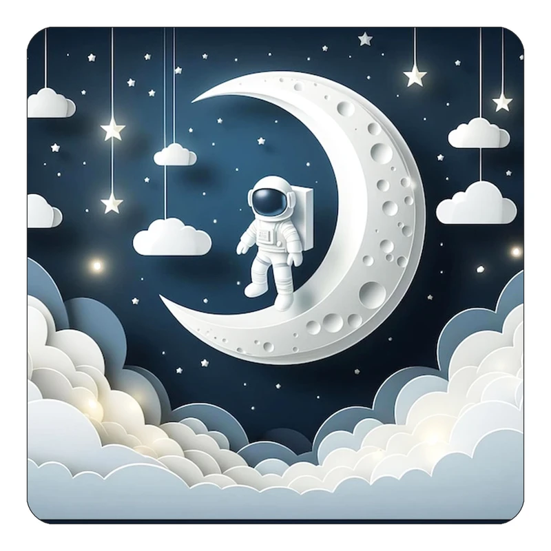 مگنت کاکتی طرح ماه و ستاره مدل mp51873