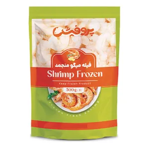  میگو آماده طبخ منجمد سایز 61-70 پروفیش - 500 گرم