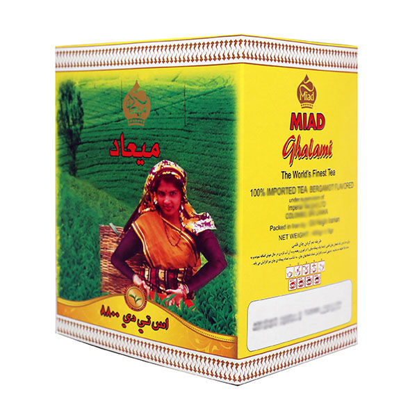 چای سیاه قلمی معطر میعاد - 450 گرم