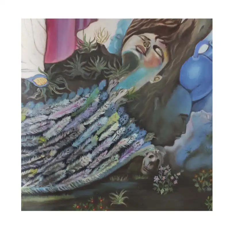 تابلو نقاشی طرح مینیاتور مدل حافظ