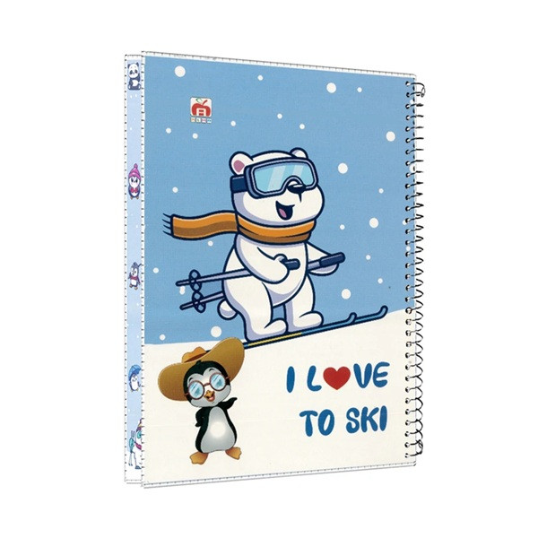 دفتر مشق 40 برگ نهال طرح پسرانه مدل 4036 بسته 2 عددی