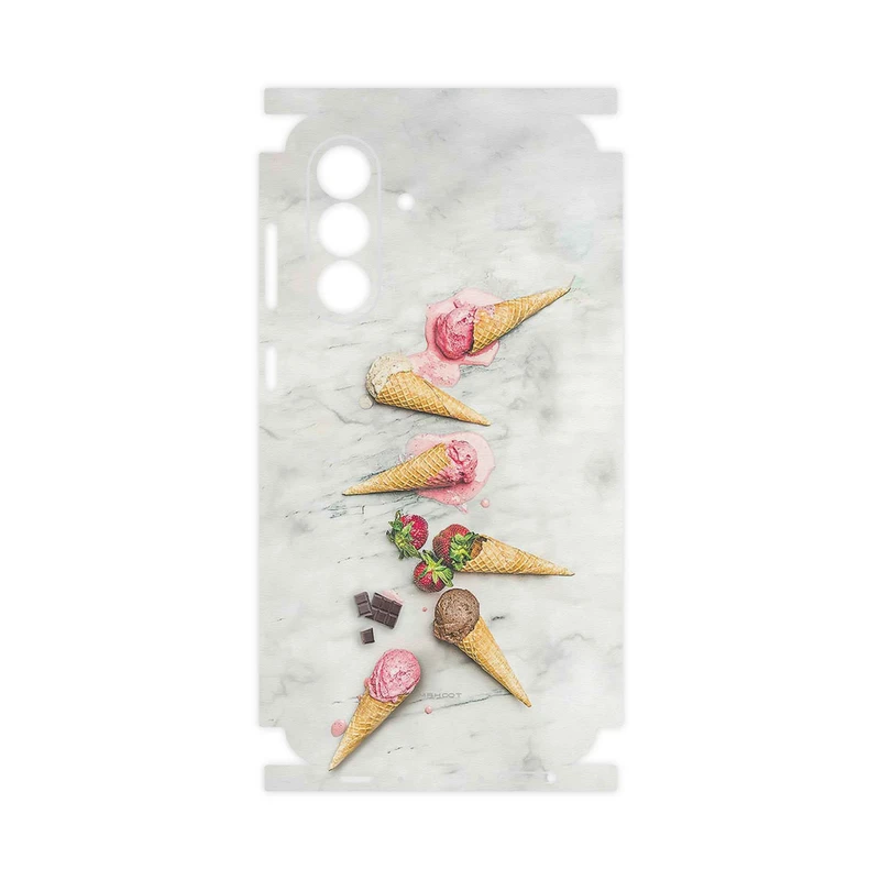 برچسب پوششی ماهوت مدل Funnel_ice_cream-FullSkin مناسب برای گوشی موبایل سامسونگ Galaxy A56