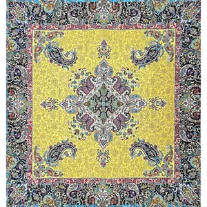  رومیزی ترمه مدل شروین 