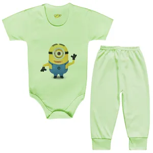 ست بادی و شلوار نوزادی کارانس مدل BSTG-83