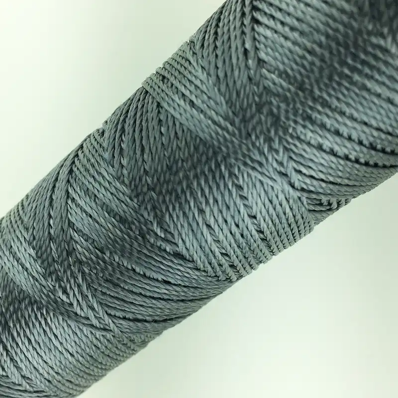 نخ دوخت چرم دوزی مدل ابریشمی Gry100m طول 100 متر