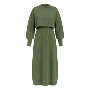 ست بلوز و سارافون رسمی زنانه مدل Lanora کد M5464