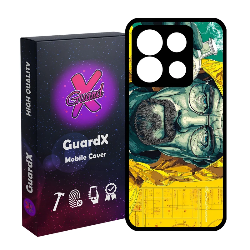 کاور گارد ایکس طرح Walter White مدل 11072 مناسب برای گوشی موبایل شیائومی Poco X6 5G / Note 13 Pro 5G