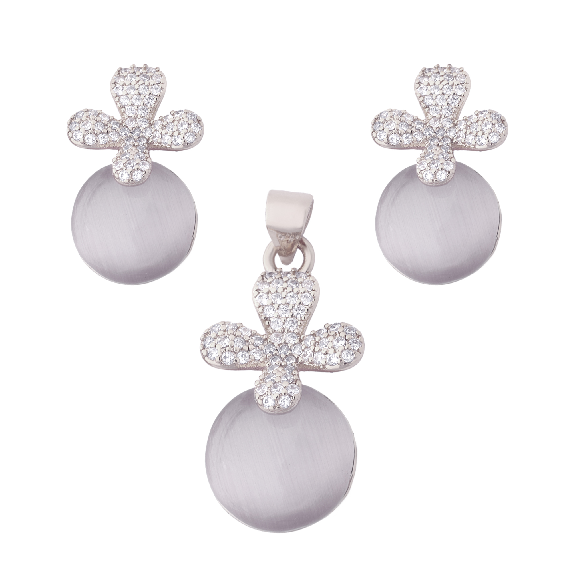 نیم ست زنانه  طرح دایره و گل کد 710