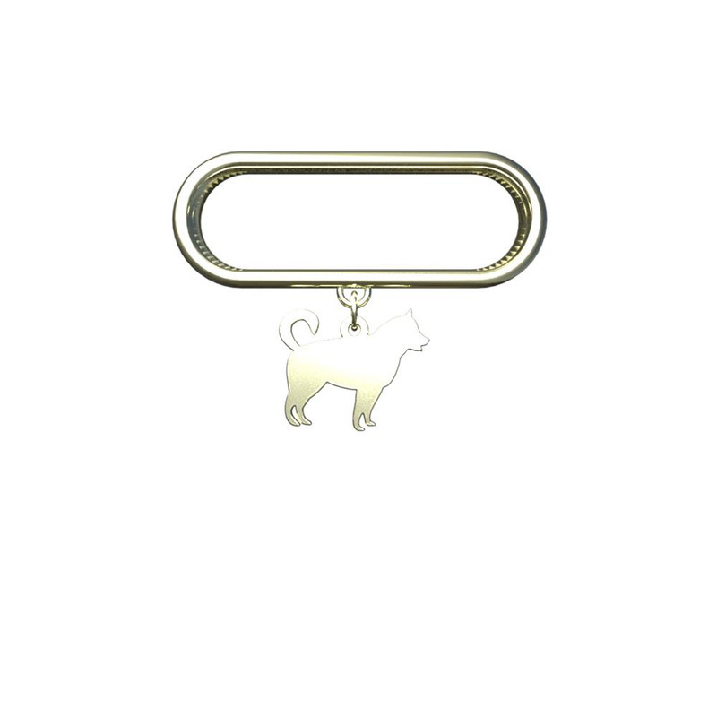 آویز ساعت طلا 18 عیار زنانه مدوپد مدل سگ کد SL1-1052 آویز ساعت طلا 18 عیار زنانه مدوپد مدل سگ کد SL1-1052