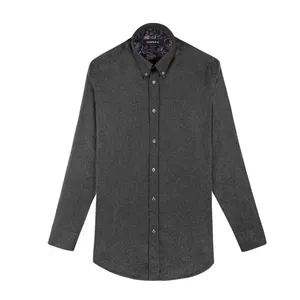 پیراهن آستین بلند مردانه کروم مدل پشمی 2220102