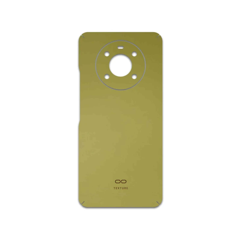 برچسب پوششی ماهوت مدل Matte-Gold مناسب برای گوشی موبایل آنر X9 4G