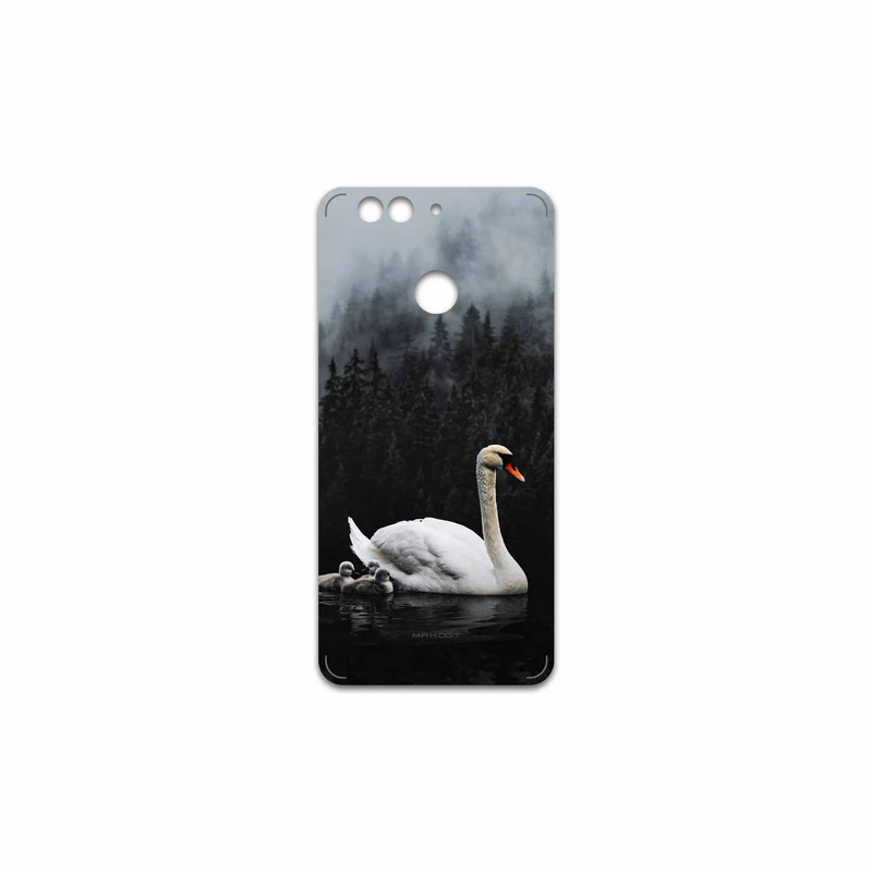 برچسب پوششی ماهوت مدل Swan Lake مناسب برای گوشی موبایل هوآوی Nova 2 Plus