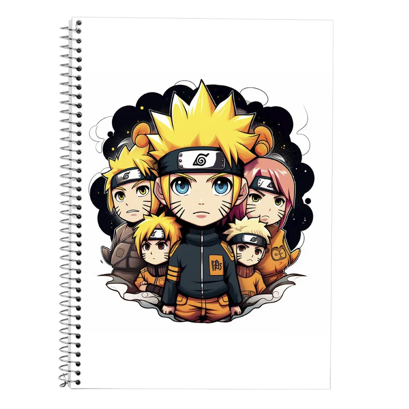 دفتر لغت 50 برگ مدوپد طرح Naroto کد DF11315