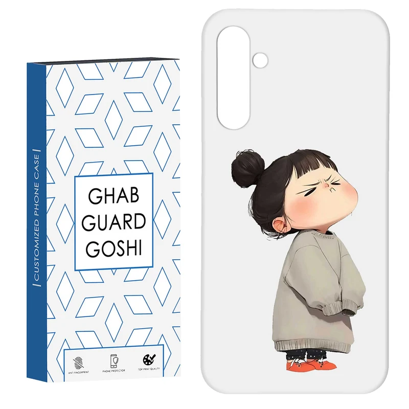 کاور قاب گارد گوشی طرح دختر ملوس کد Dimo-968 مناسب برای گوشی موبایل سامسونگ Galaxy A34 / A34 5G