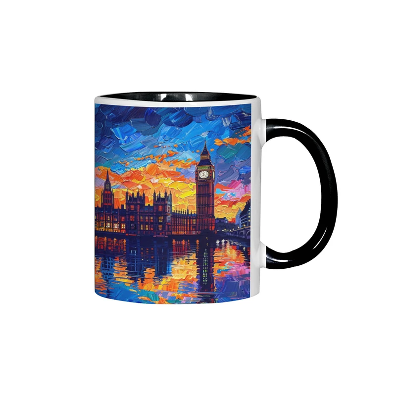 ماگ ژالینو طرح شب رویایی کهکشانی کد 001