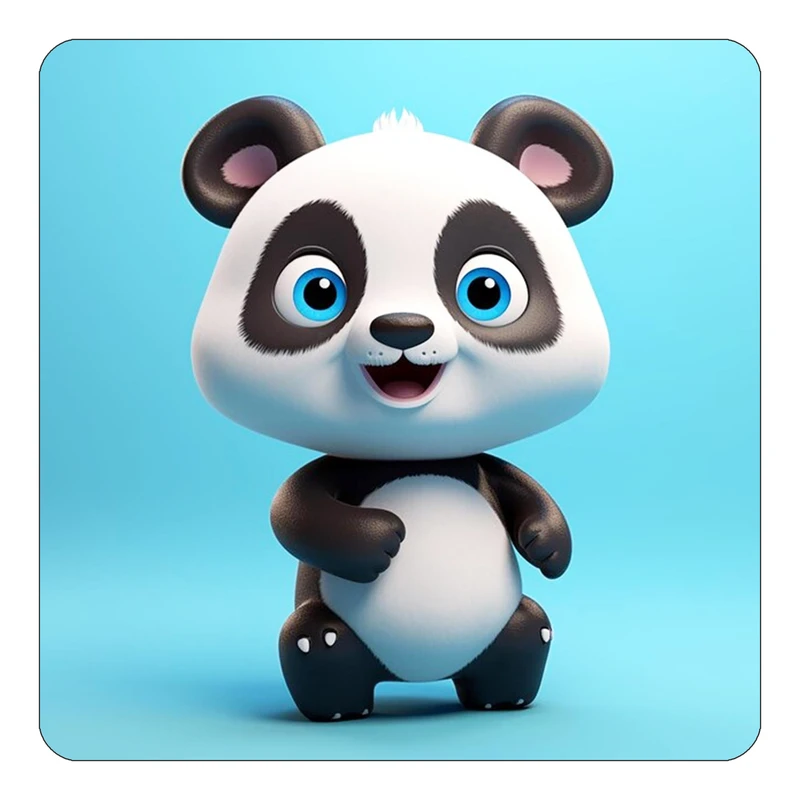 مگنت کاکتی طرح حیوانات کارتونی مدل mp27175