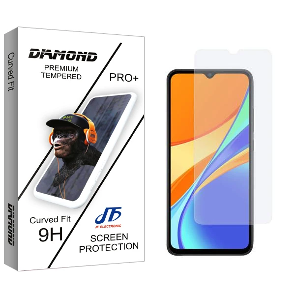 محافظ صفحه نمایش جی اف مدل Diamond مناسب برای گوشی موبایل شیائومی Redmi 9C