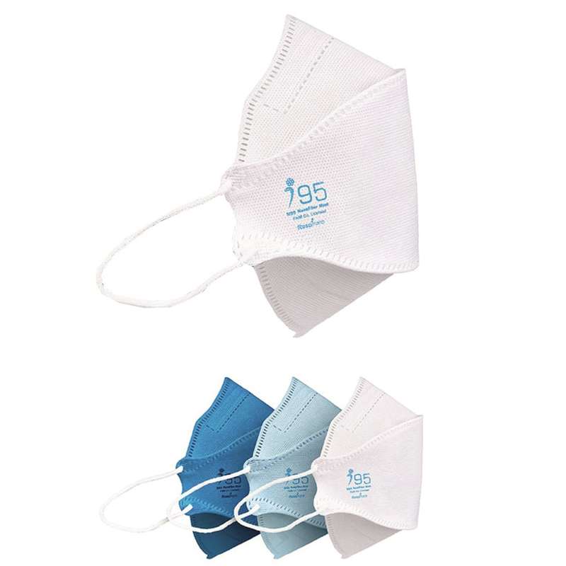 ماسک تنفسی ریما مدل سه بعدی N99 نانو کد SKY-F99 بسته 25 عددی