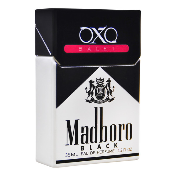 عطر جیبی مردانه اکس بالت مدل madboro black با رایحه خنک حجم 35 میلیلیتر