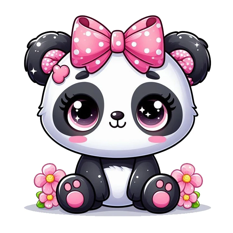 استیکر پارچه و لباس پاد آفرین مدل پاندا کد 368