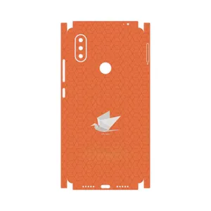 MAHOOT Minimalist origami bird-FullSkin Cover Sticker for Xiaomi Mi 8 SE