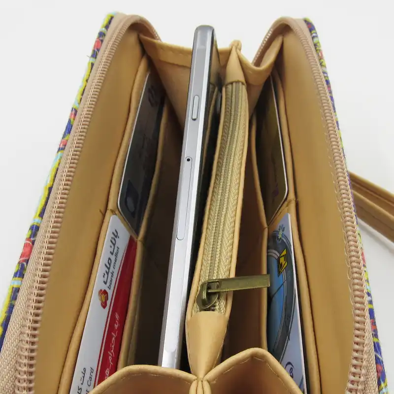 کیف پول زنانه مدل ترنج TK-014