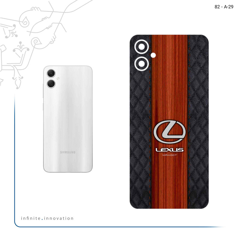 برچسب پوششی ماهوت مدل Lexus_Logo مناسب برای گوشی موبایل سامسونگ Galaxy A05