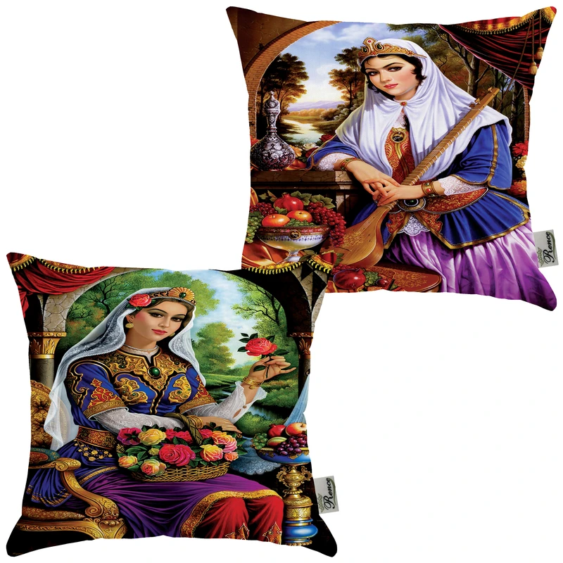 کوسن رنس مدل SS22-10327-10328 مجموعه 2 عددی