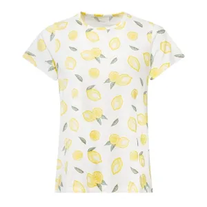 تی شرت آستین کوتاه زنانه اسمارا مدل  لیمو 345