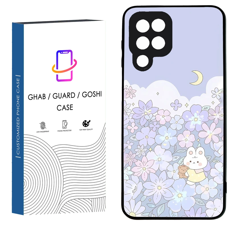 کاور قاب گارد گوشی طرح دخترانه کد 1 - TPU مناسب برای گوشی موبایل سامسونگ Galaxy A22 4G