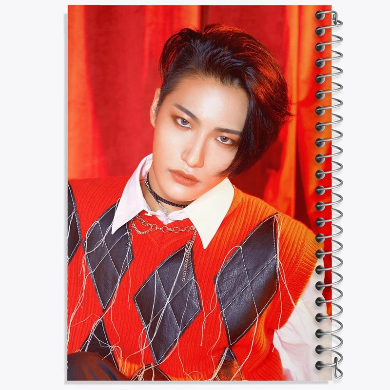 دفتر لیست خرید 50 برگ خندالو طرح سونگهوا گروه ایتیز ATEEZ کد 21260