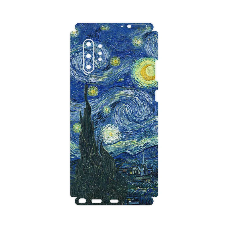 برچسب پوششی ماهوت مدل The Starry Night of van Gogh-FullSkin مناسب برای گوشی موبایل سامسونگ Galaxy Note 10 Plus