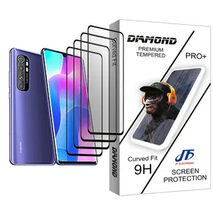 JF Diamond Glass MIX004 Screen Protector For Xiaomi Mi Note 10 Lite Pack Of 4
