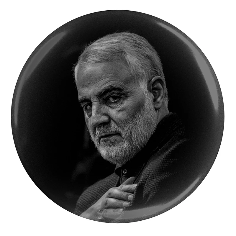 مگنت مدل S12552 طرح سردار شهید حاج قاسم سلیمانی