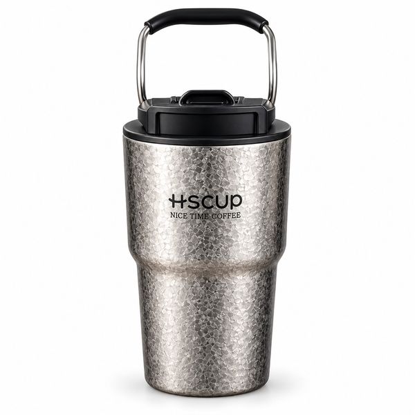 تراول ماگ مدل HC-551 با حجم 0.55 لیتری و جنس استیل، قابلیت حفظ دما تا 10 ساعت