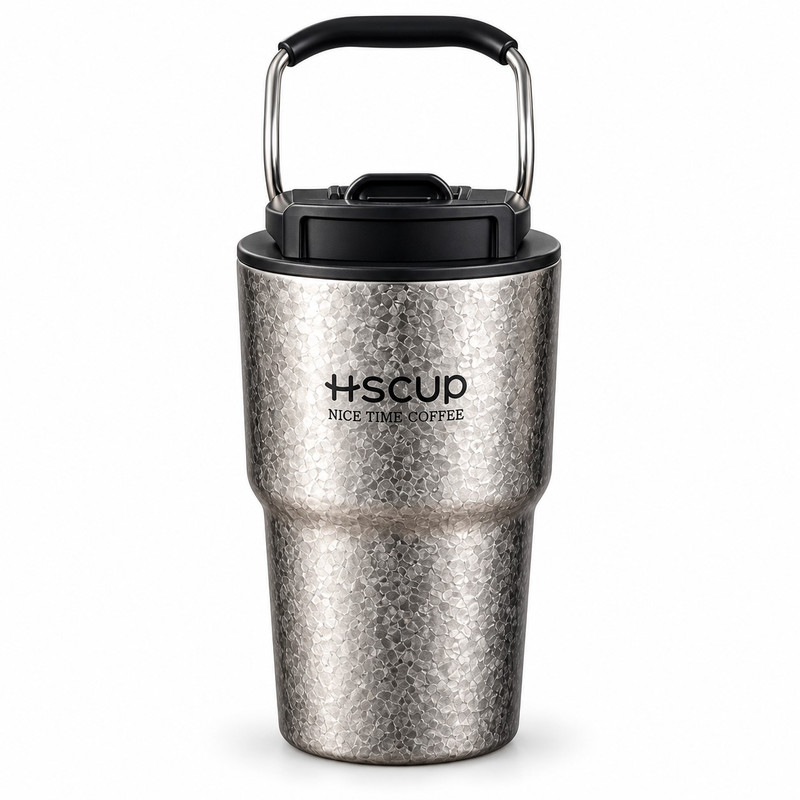تراول ماگ مدل HC-551 با حجم 0.55 لیتری و جنس استیل، قابلیت حفظ دما تا 10 ساعت