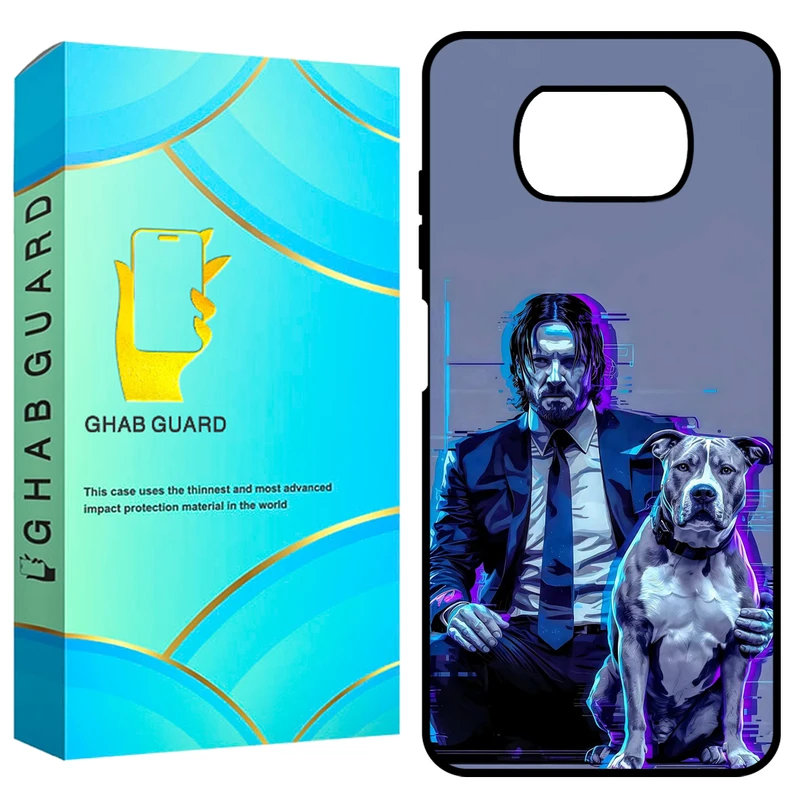 کاور قاب گارد طرح جان ویک مدل GCHPX3 مناسب برای گوشی موبایل شیائومی Poco X3 / X3 NFC / X3 Pro