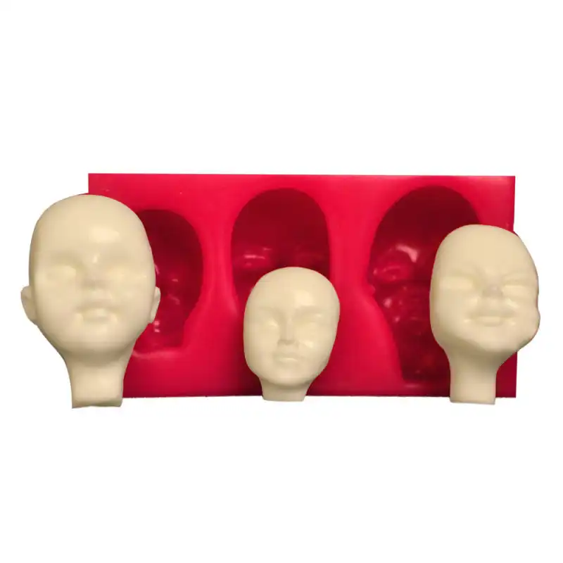 قالب فوندانت به گز مدل چهره و صورت