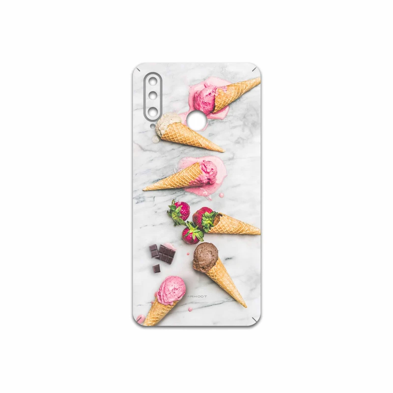 برچسب پوششی ماهوت مدل Funnel-ice-cream مناسب برای گوشی موبایل هوآوی P30 Lite (48 MP Camera)