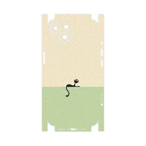 MAHOOT Minimal Internet Cat Icon-FullSkin Cover Sticker for Apple iPhone 13