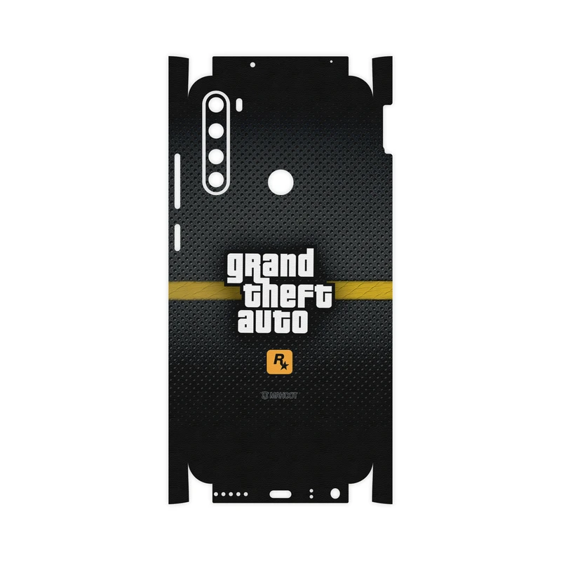 برچسب پوششی ماهوت مدل GTA-Game-FullSkin مناسب برای گوشی موبایل شیائومی Redmi Note 8T