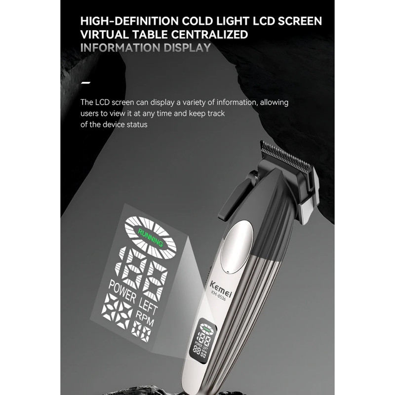 ماشین اصلاح موی سر و صورت کیمی مدل km-8536