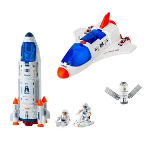 اسباب بازی مدل موشک فضاپیما طرح شاتل کد 1050 مجموعه 6 عددی